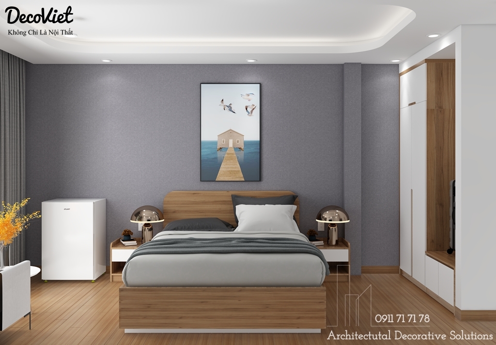 Phối Cảnh 3D Nội Thất Khách Sạn - Homestay Hiện Đại