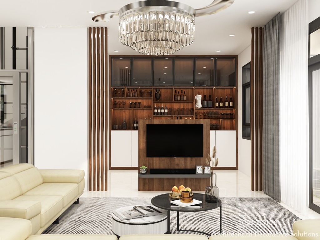 Thiết Kế Nội Thất Nhà Phố Đẳng Cấp Tại Đảo Kim Cương Quận 2