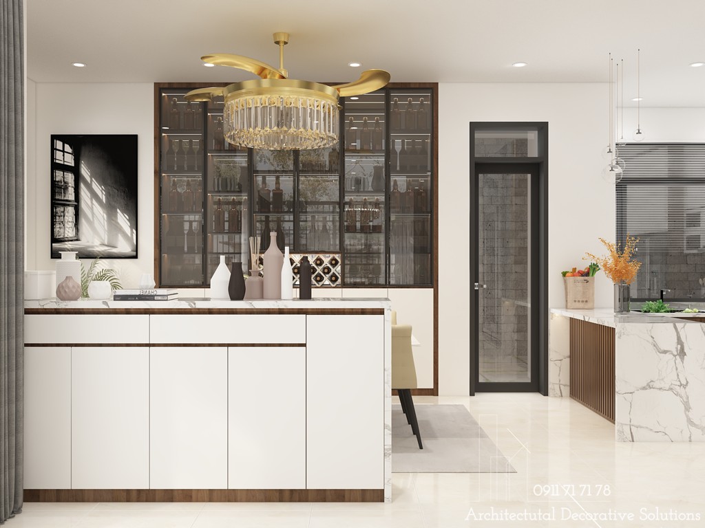 Thiết Kế Nội Thất Nhà Phố Đẳng Cấp Tại Đảo Kim Cương Quận 2