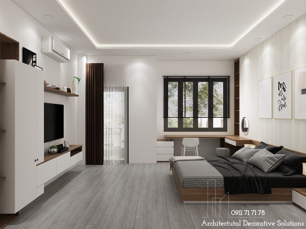 Thiết kế thi công nội thất căn hộ 2PN Biên Hòa - Đồng Nai