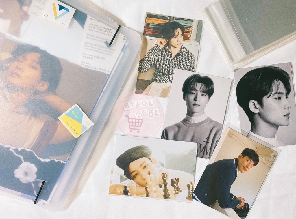 Bọc bảo vệ ảnh thẻ bo góc MeeT - Sleeve 7.3*10cm có dán bảo vệ card Kpop