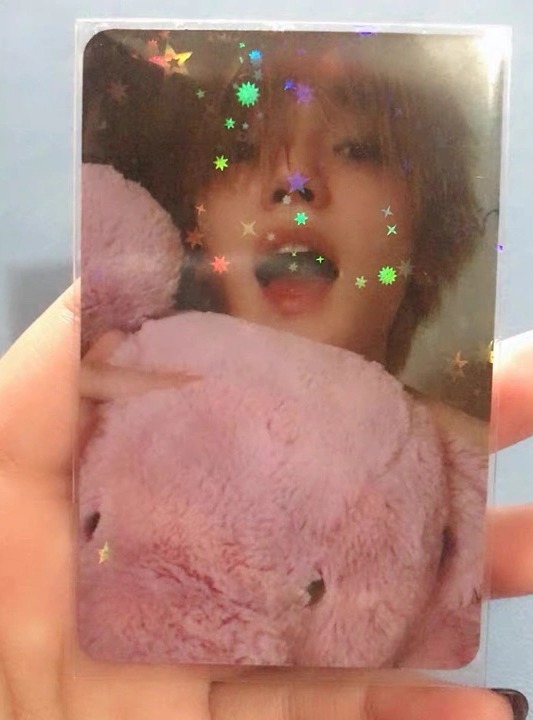 Bọc bảo vệ ảnh thẻ bo góc Holo ngôi sao - Holo sleeve MeeT, bảo vệ card Kpop