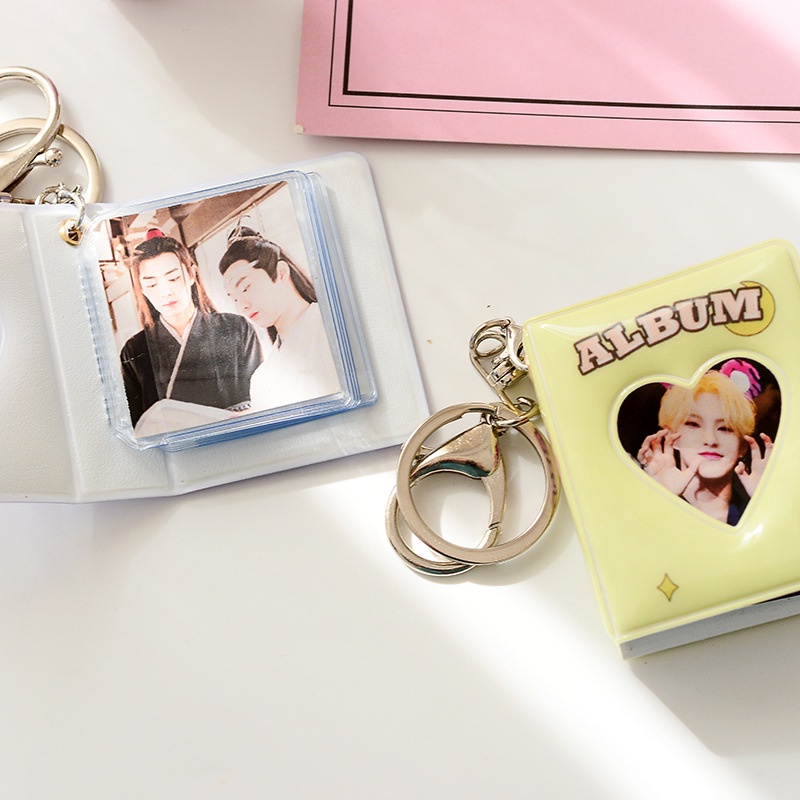 Móc khóa đựng ảnh - ID Keyring