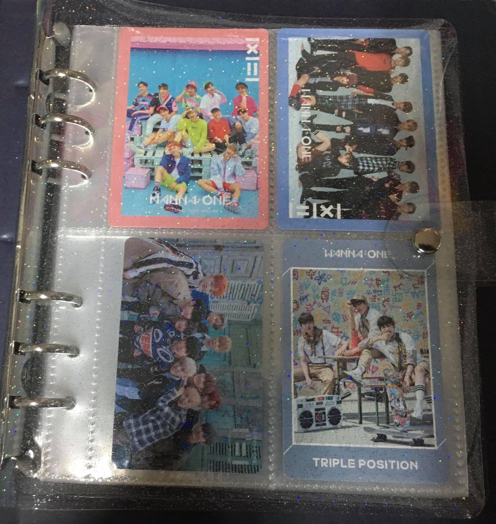 Sổ đựng ảnh 6 còng nhũ - Binder 6 còng