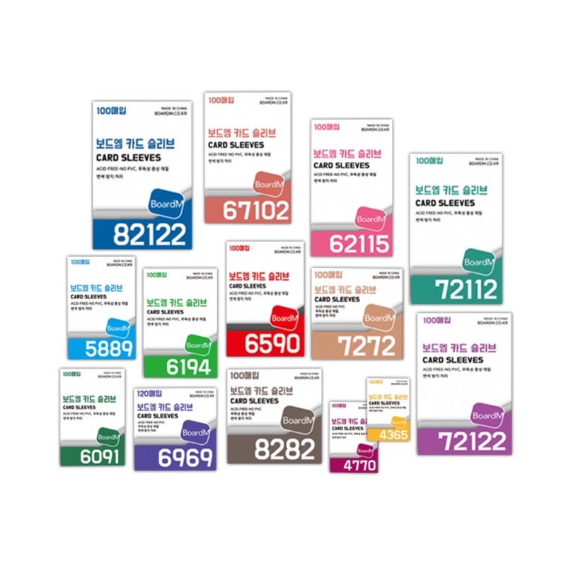 Bọc bảo vệ ảnh, card - Sleeve boardM