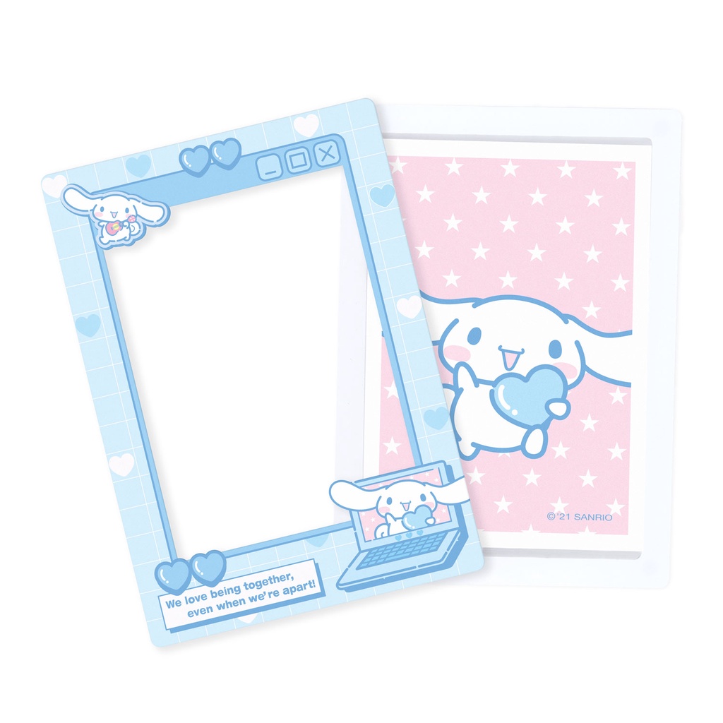 Khung ảnh nhựa Hàn Quốc bảo vệ ảnh thẻ bo góc thần tượng - Sanrio acrylic frame