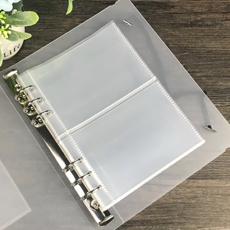 Trang lẻ đựng card A5 6 còng - Sheet PP A5