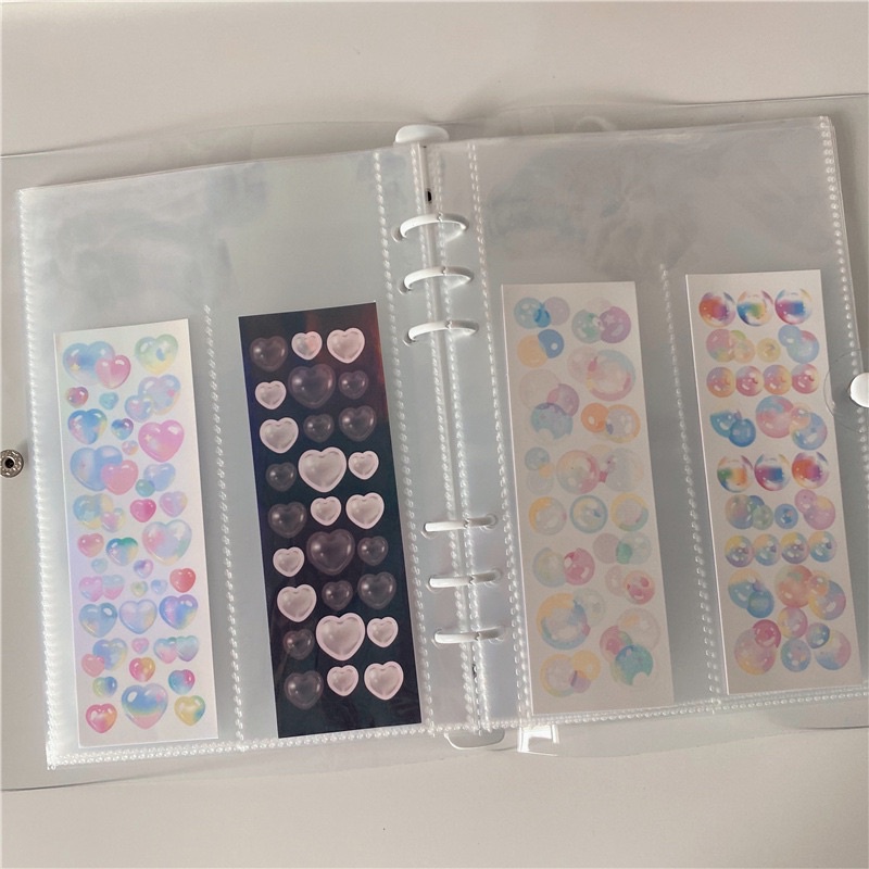 Trang lẻ đựng card A5 6 còng - Sheet PP A5