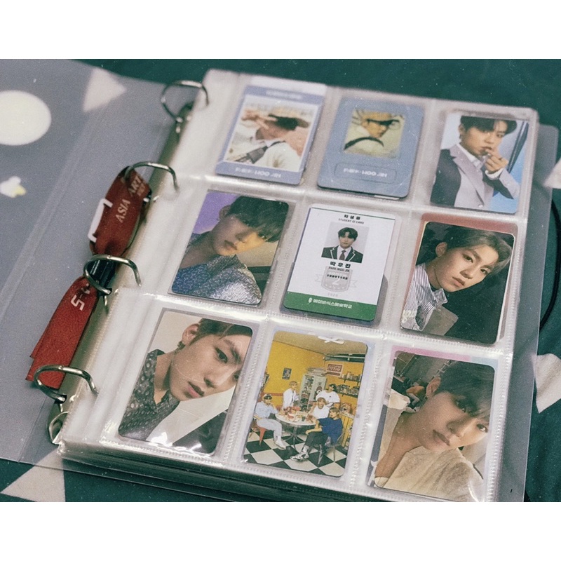 Sổ còng đựng card A4 9 ô - Binder A4 4 còng