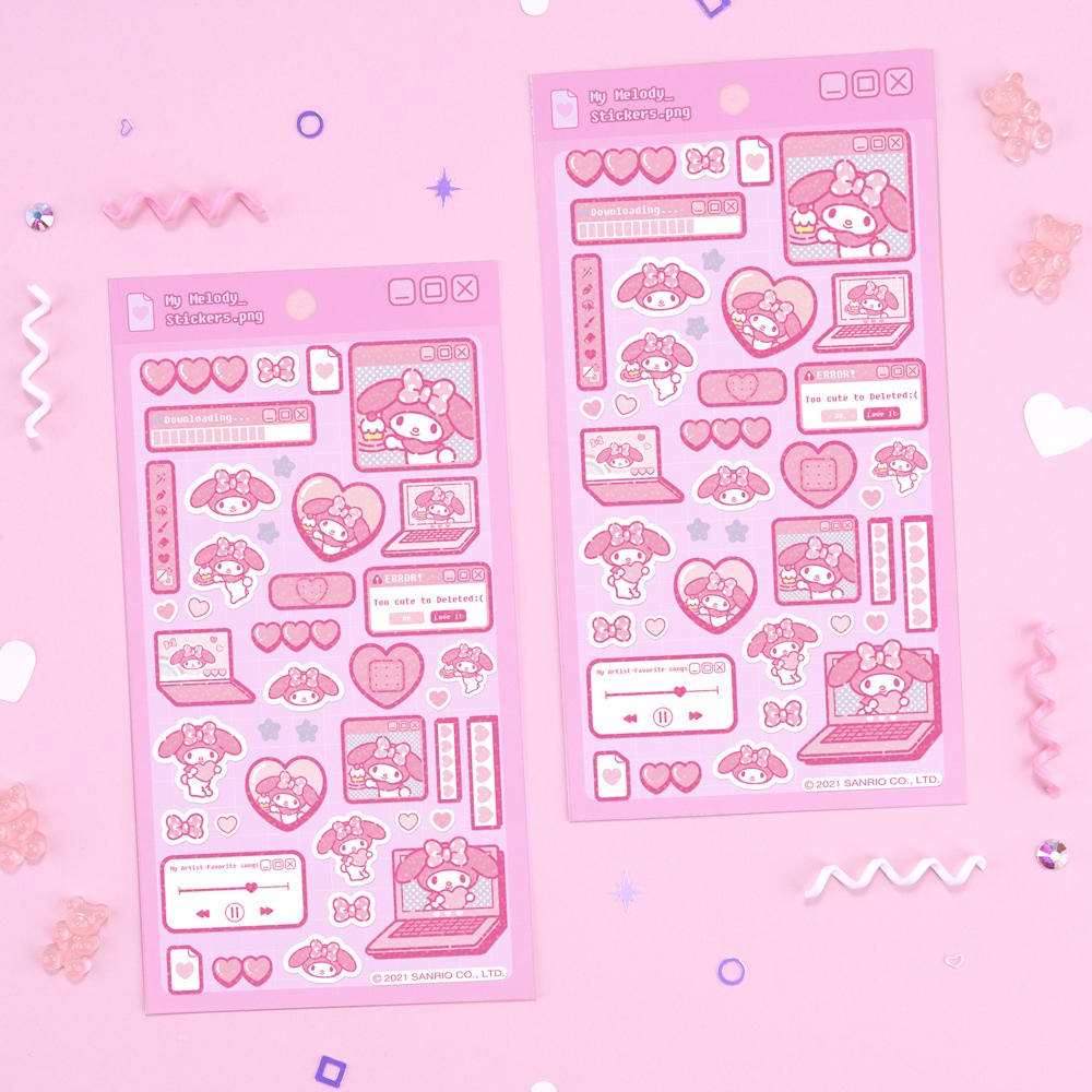 Miếng dán trang trí Sanrio Hàn Quốc