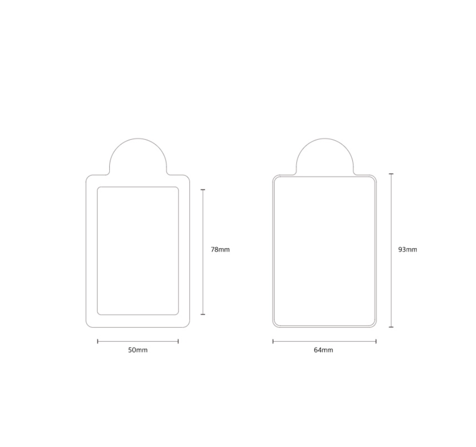 Bao đựng ảnh, card - card holder Sanrio (size Jumbo)
