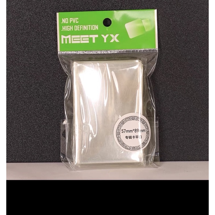 Sleeve MeeT bảo vệ card - bọc bảo vệ ảnh thẻ (có dán và không có dán) 5.5*8.7cm