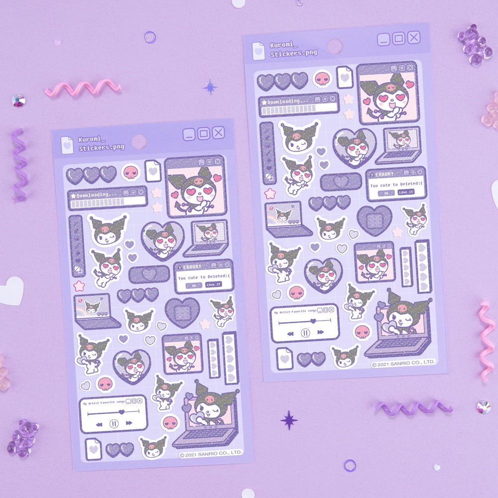 Miếng dán trang trí Sanrio Hàn Quốc