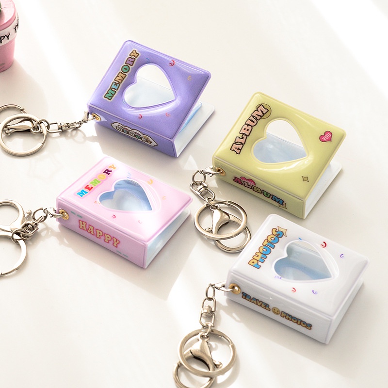 Móc khóa đựng ảnh - ID Keyring