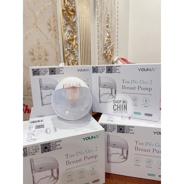 Máy hút sữa không dây Youha Gen 2 New 100%[KẾT NỐI AP ĐT]