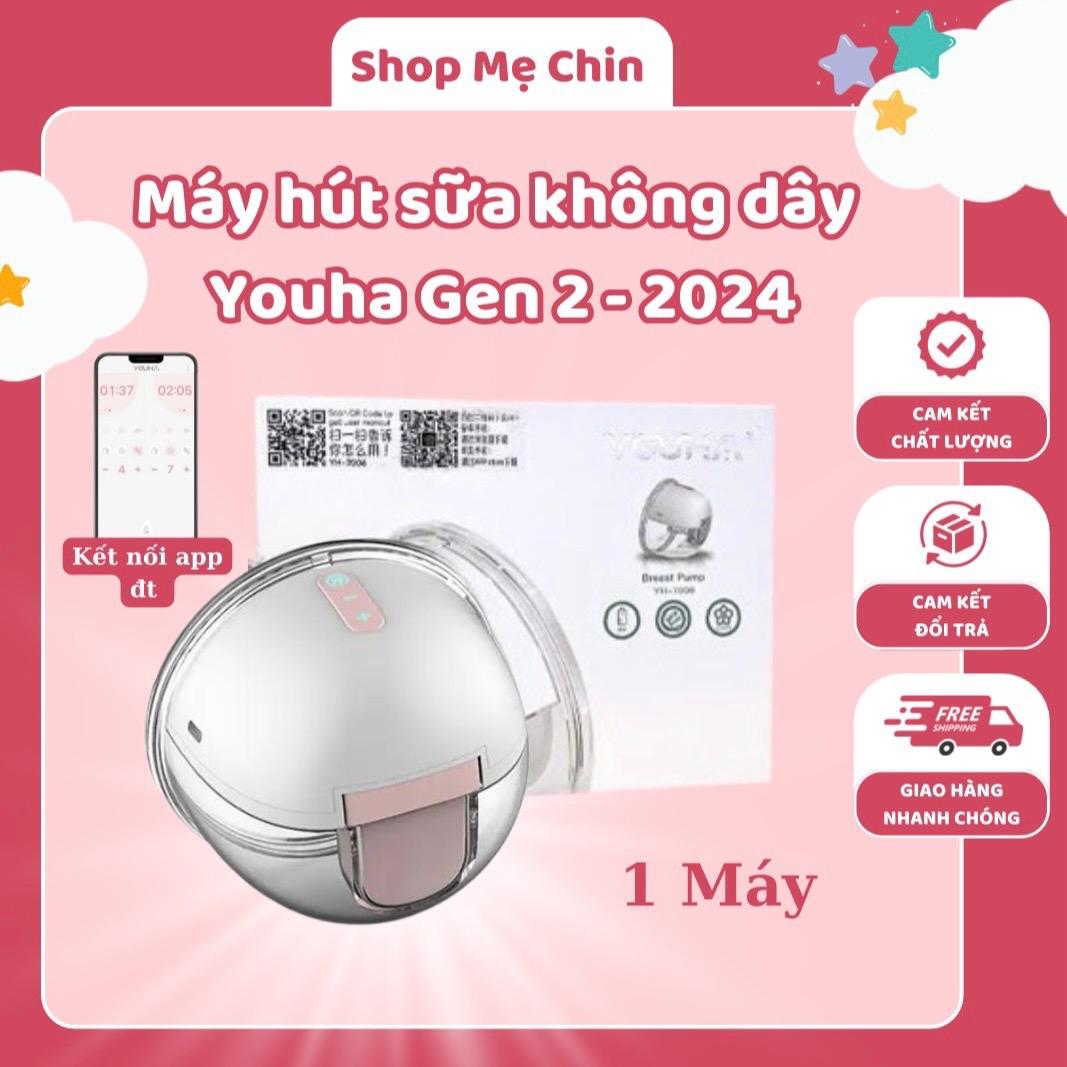 Máy hút sữa không dây Youha Gen 2 New 100%[KẾT NỐI AP ĐT]
