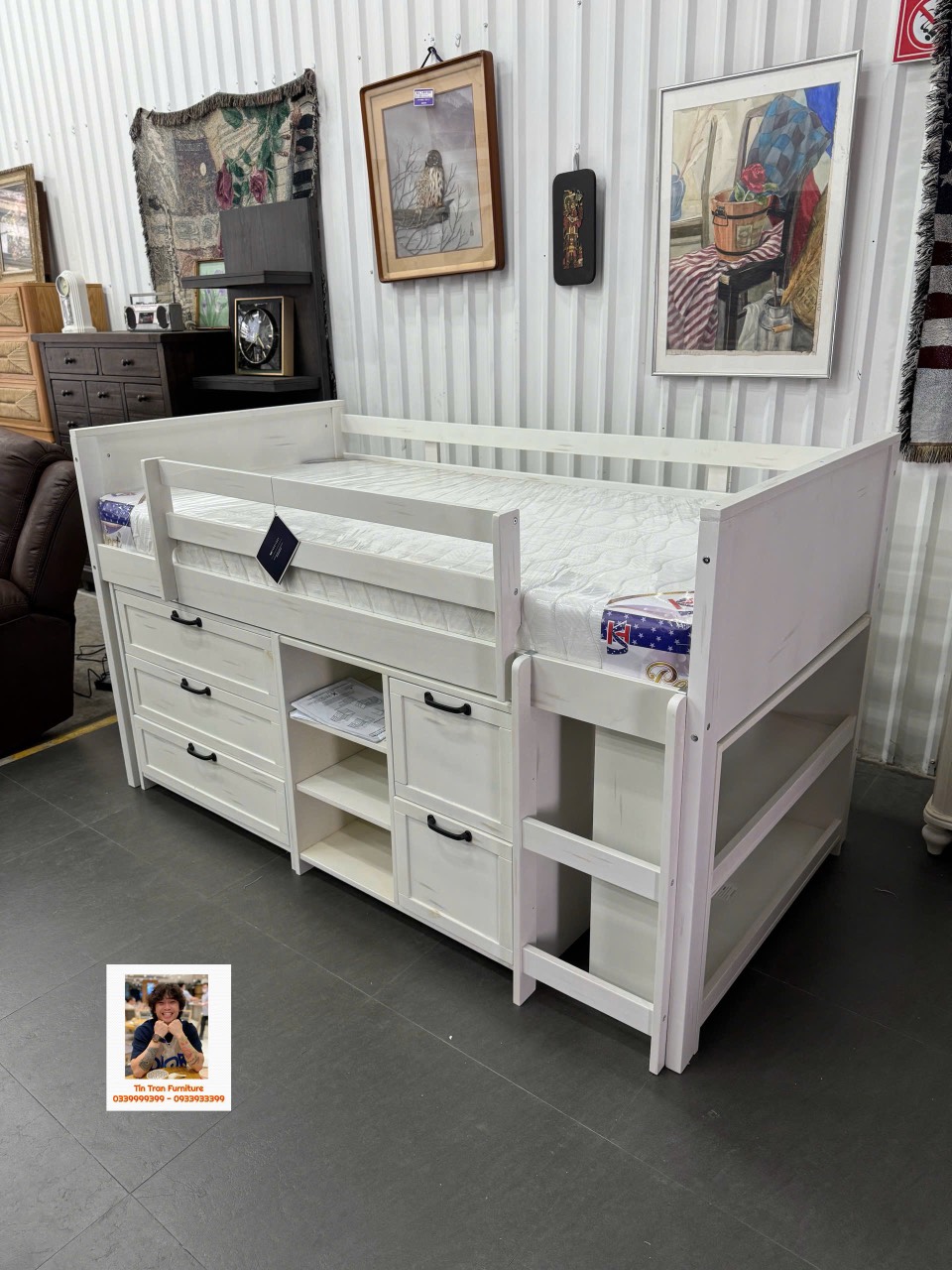 Giường thông minh thương hiệu BEL FURNITURE Mỹ