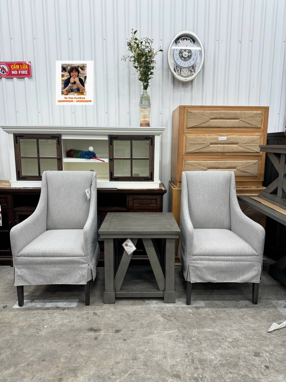 Bộ bàn ghế hãng Lane Mỹ