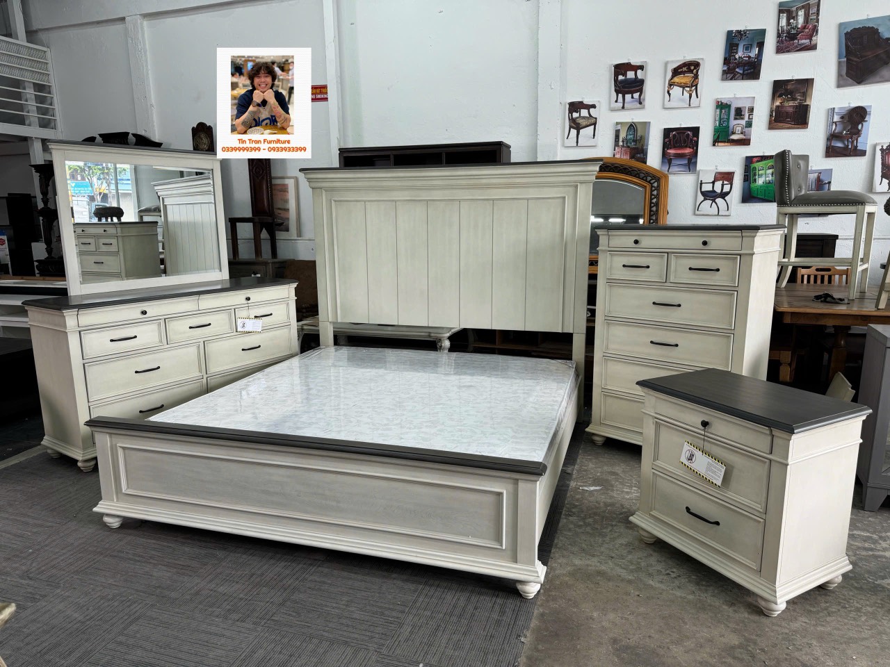 Bộ phòng ngủ thương hiệu Lane Furniture Mỹ