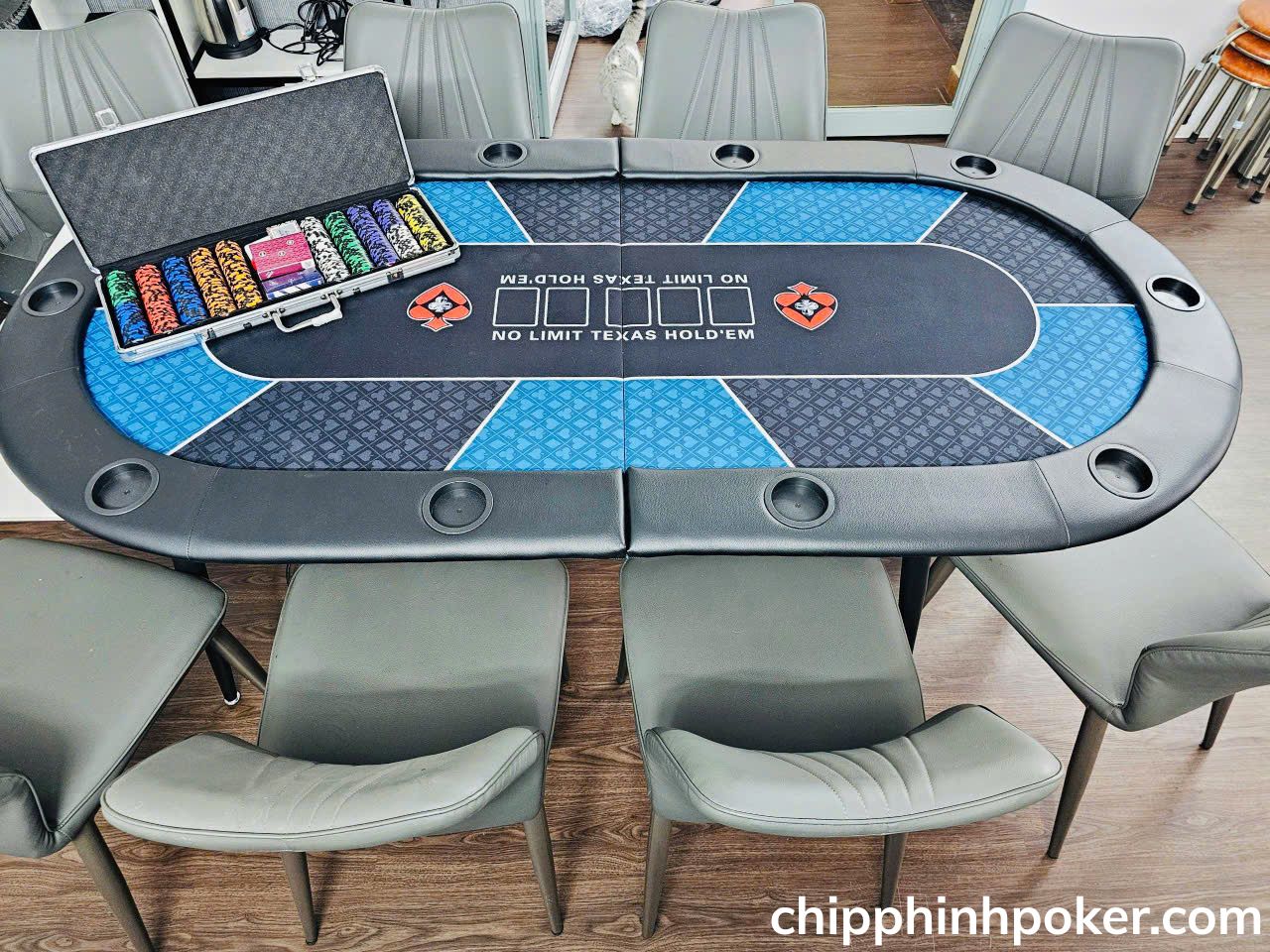 Bàn Poker Thái Nguyên, Ghế Poker Giá Rẻ Chất Lương Cao Ship Nhanh
