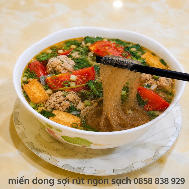 Miến Dong Sợi Rút Sóc Sơn Nguyên Chất Dai Ngon Tự Nhiên Ship Nhanh