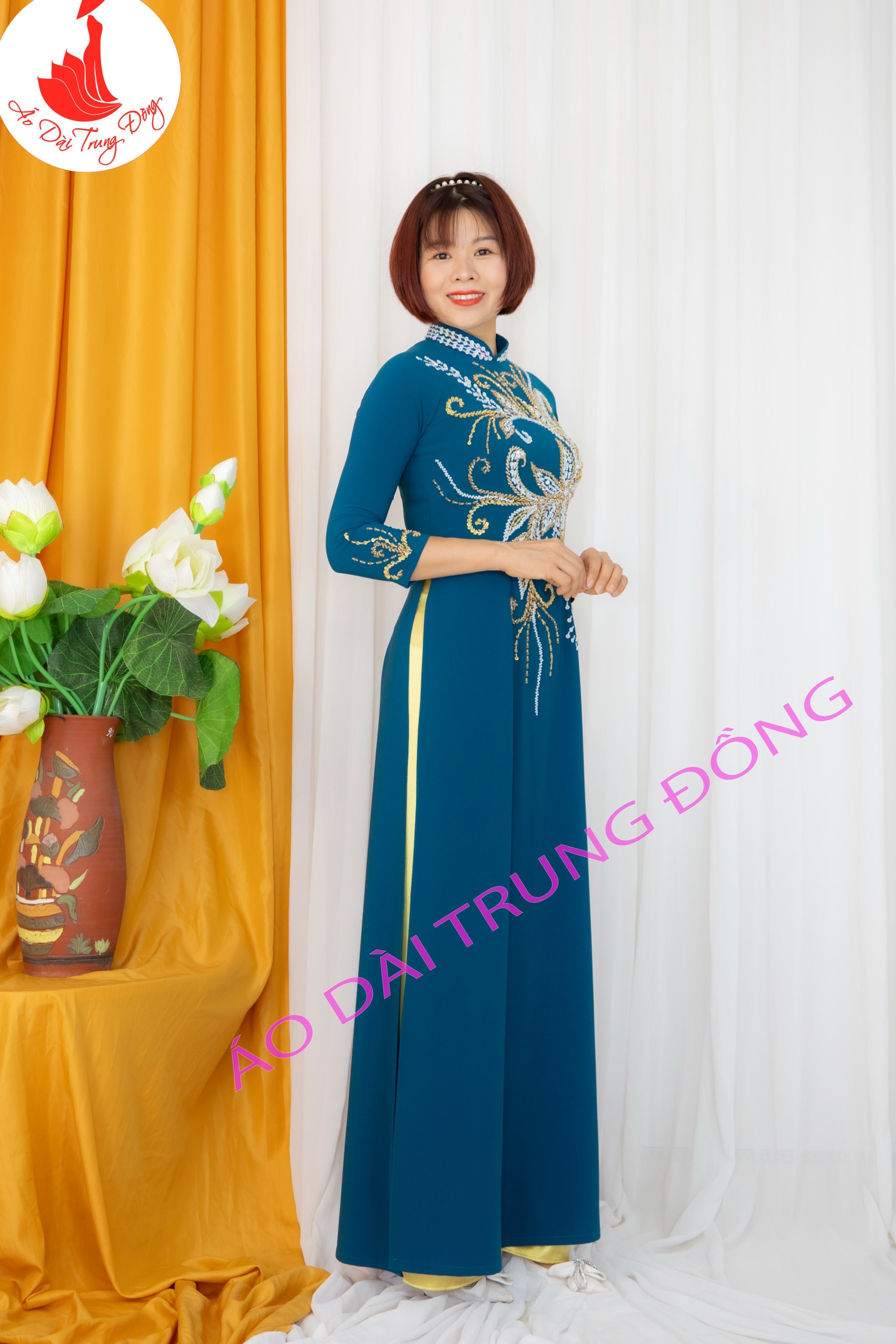 Áo dài kết kỹ Mango