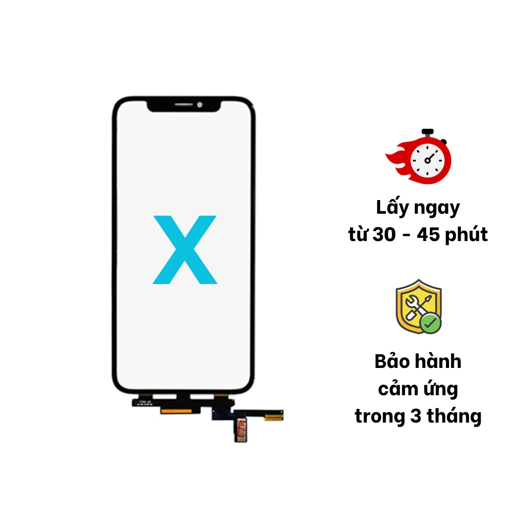 Thay cảm ứng iPhone X