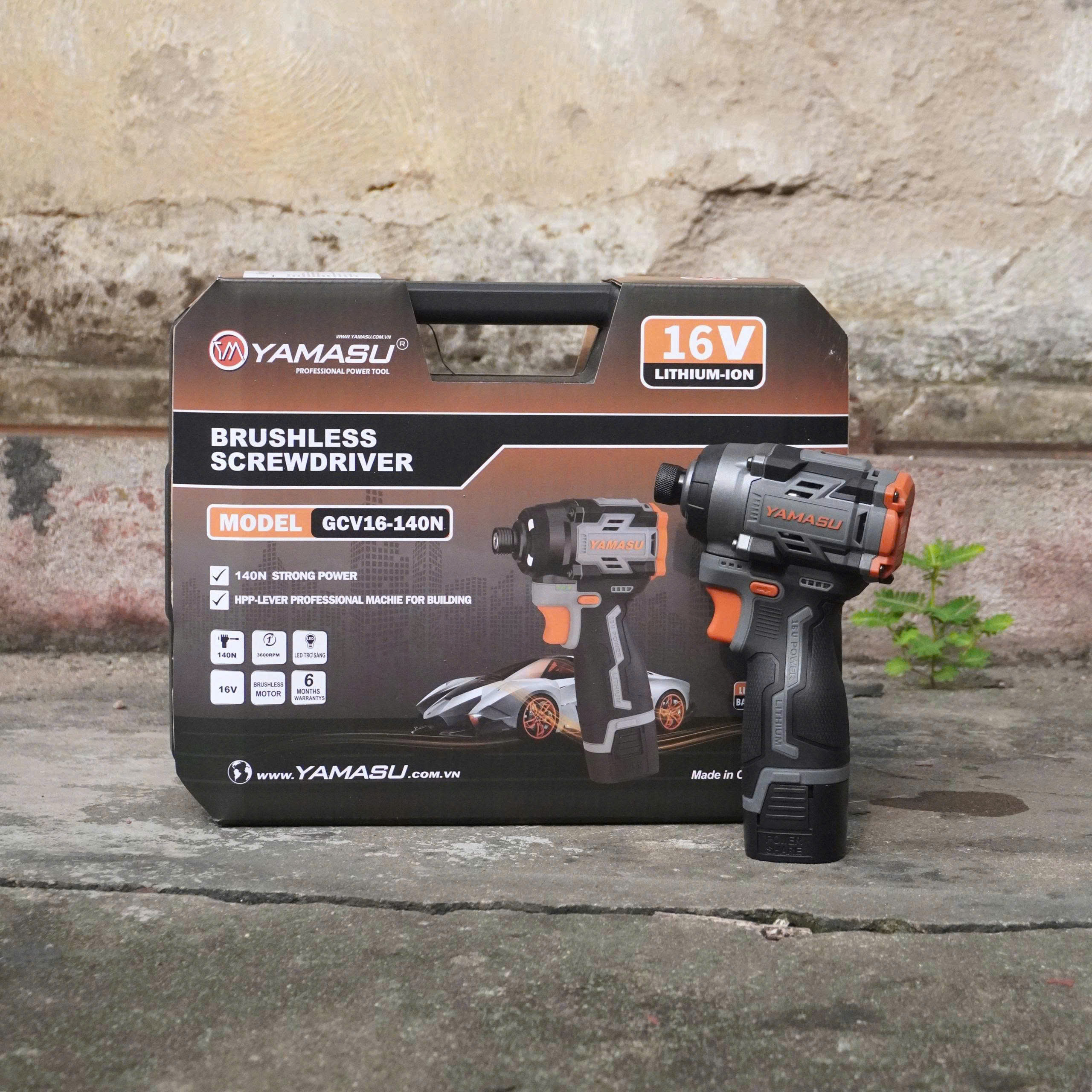 MÁY CHUYÊN VÍT PIN YAMASU GCV16-140N
