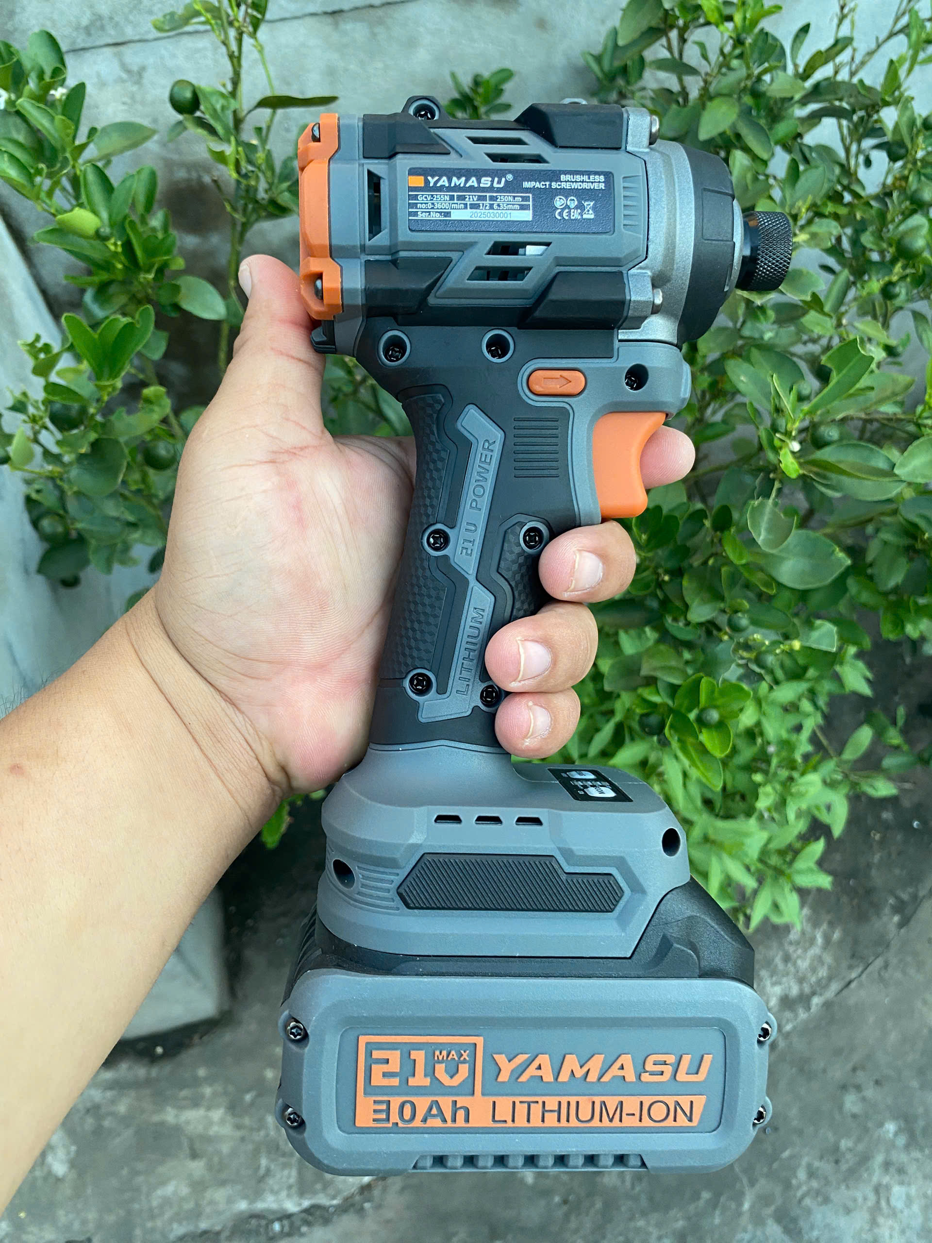 Máy khoan vít pin YMS-GCV-255NT (không bao gồm pin sạc)