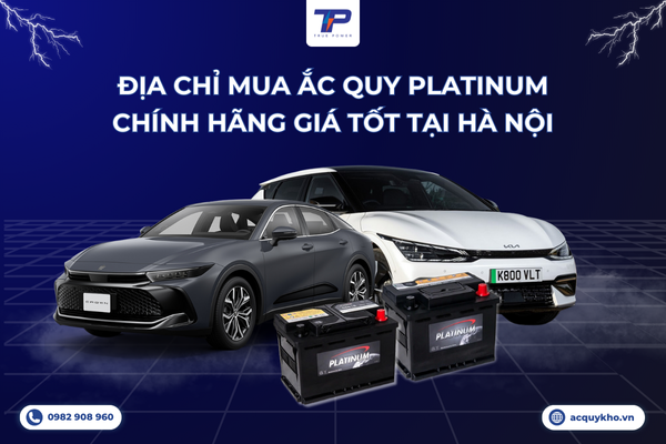 Địa chỉ mua ắc quy Platinum chính hãng giá tốt tại Hà Nội