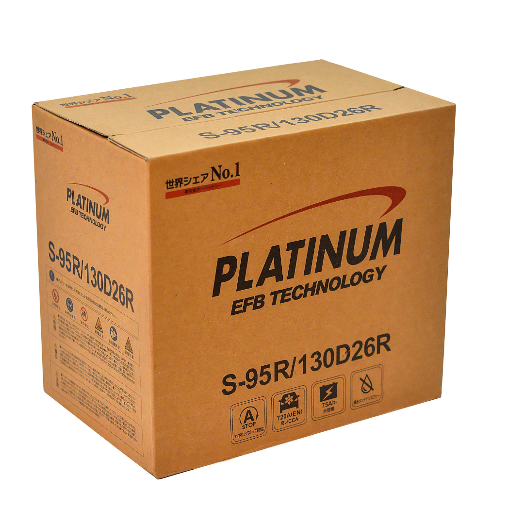 Ắc quy Platinum S-95/130D26R (75 AH; 720 CCA)