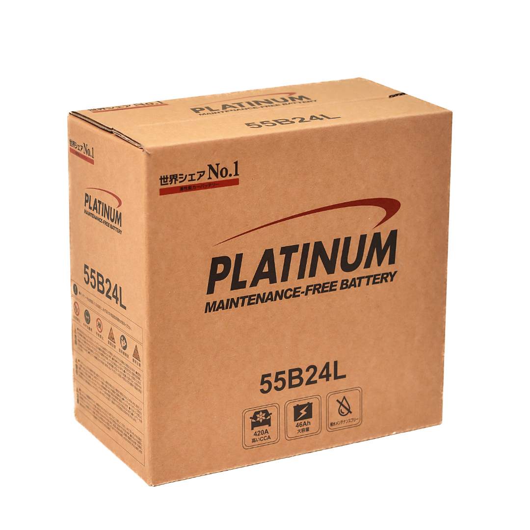 Ắc quy Platinum 55B24L (46AH; 420 CCA)