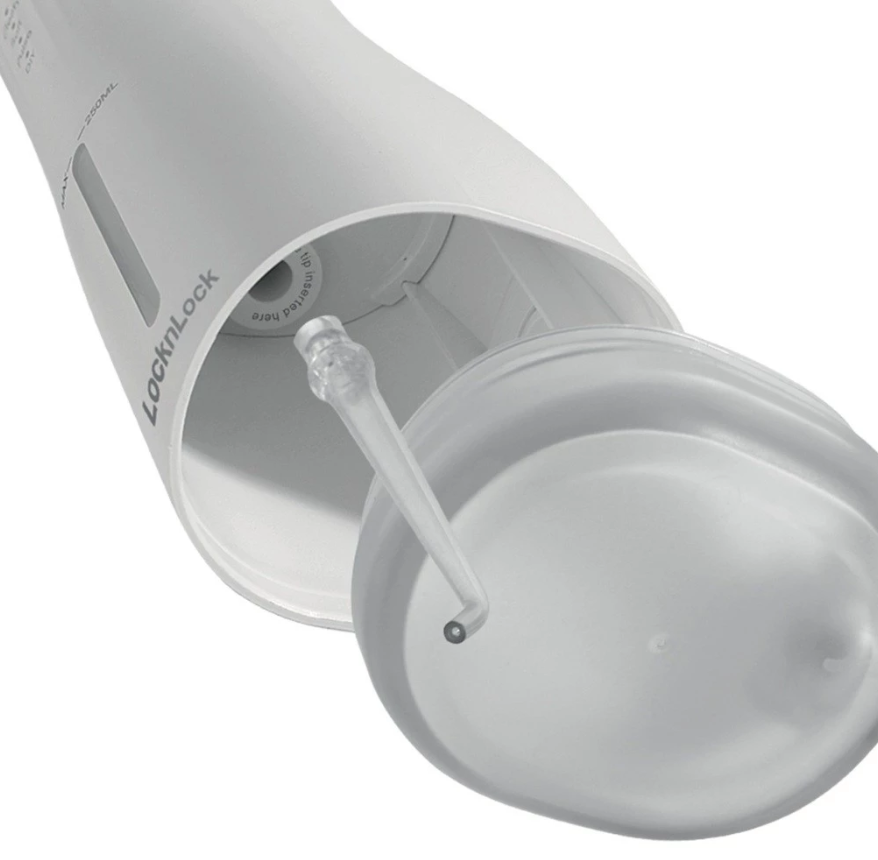 ENR154WHT - Tăm nước LocknLock Rechargeable oral irrigator 3.7V, 8W, 250ml - White