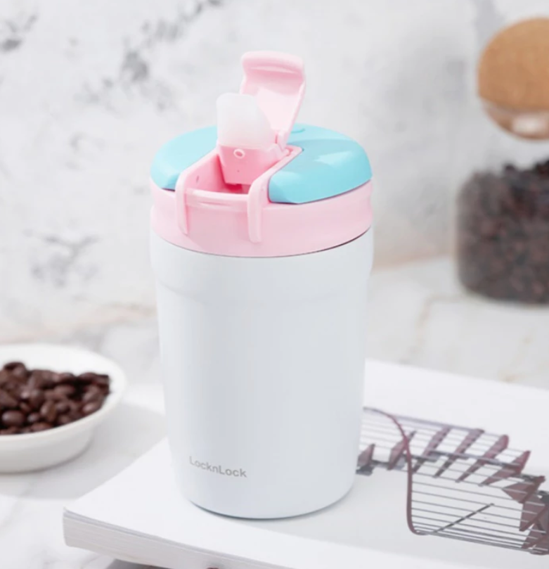 Bình giữ nhiệt LocknLock-Dual flip-320ml - 430ml - LHC4290YRED - LHC4298MIT