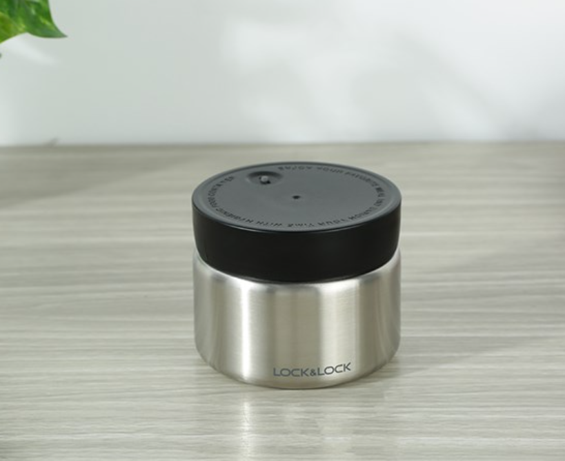 LHC8031SLV - Bộ hộp cơm giữ nhiệt L&L bằng thép không gỉ - Màu bạc