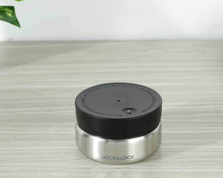 LHC8031SLV - Bộ hộp cơm giữ nhiệt L&L bằng thép không gỉ - Màu bạc