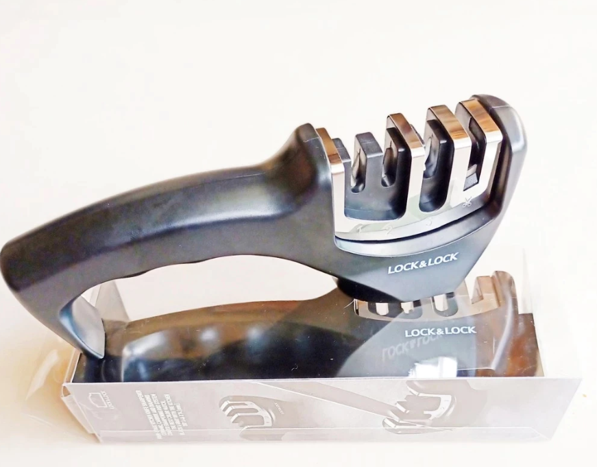 CKK113 - Dụng cụ mài dao kéo 4 lớp Lock&Lock 207*46*74mm