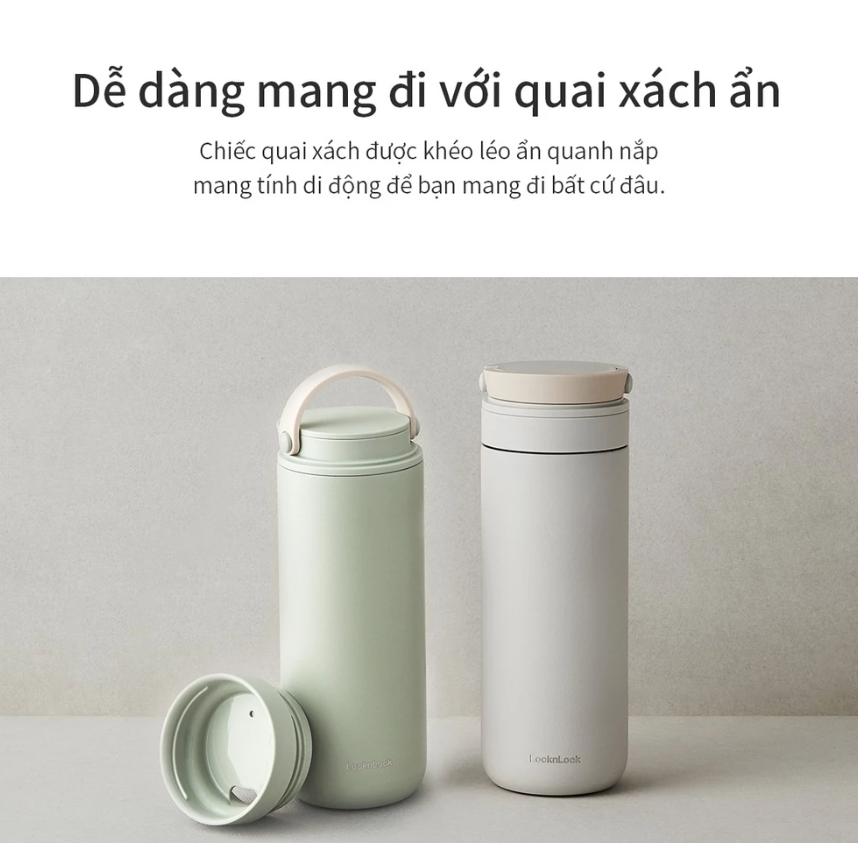 LHC4274- Bình giữ nhiệt LocknLock Metro Two Way 475ml