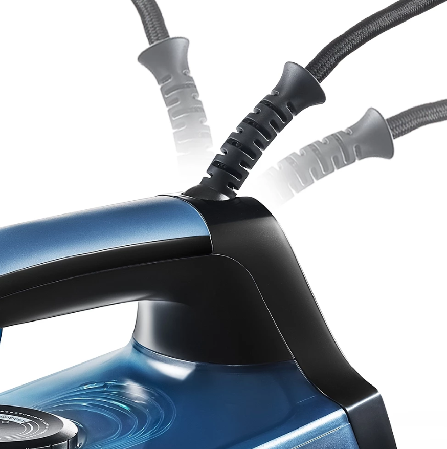 ENI362BLU - LocknLock Bàn ủi hơi nước 220-240V, 50/60Hz, 2000-2400W, 340ml - màu xanh dương