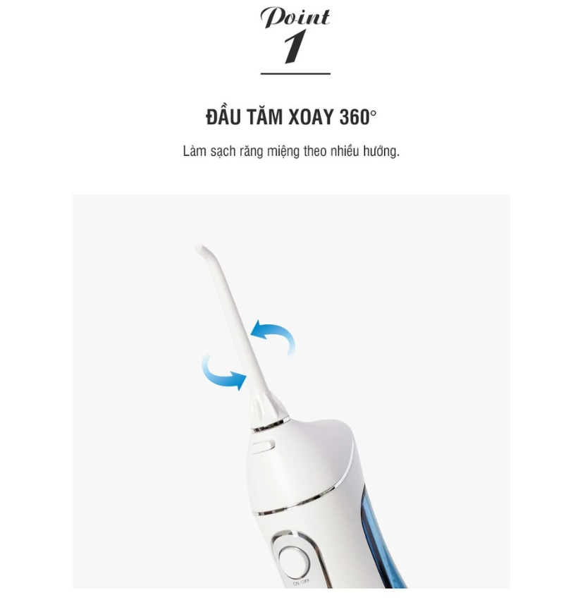 ENR166- Máy tăm nước LocknLock Jumbo oral irrigator 300ml