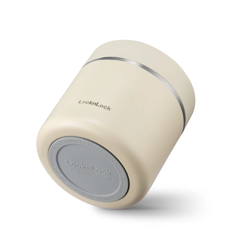 LHC8052S01 - LHC8502S02N - Bộ hộp cơm giữ nhiệt LocknLock Pump Vacuum Lunch box (300ml*2, 500ml*1, bộ đũa và thìa, túi)