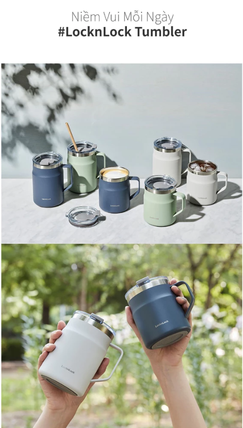 LHC4219 - Ca nước giữ nhiệt LocknLock Metro Mug 475ml