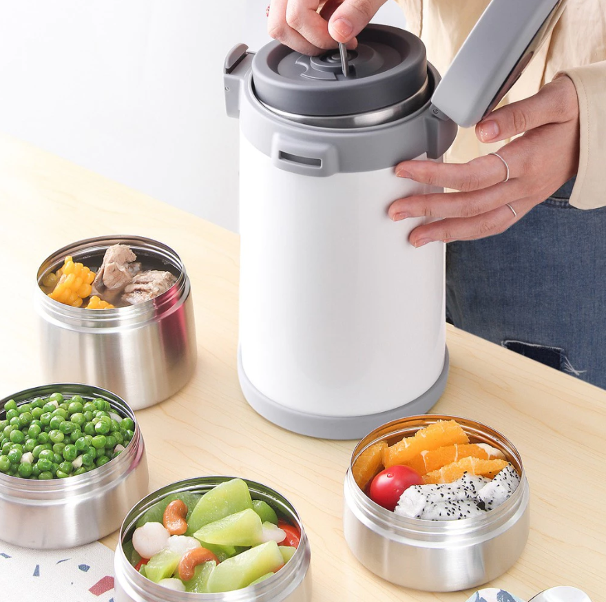 LHC8039 - Bộ hộp cơm giữ nhiệt LOCK&LOCK EASY CARRY 2.0L