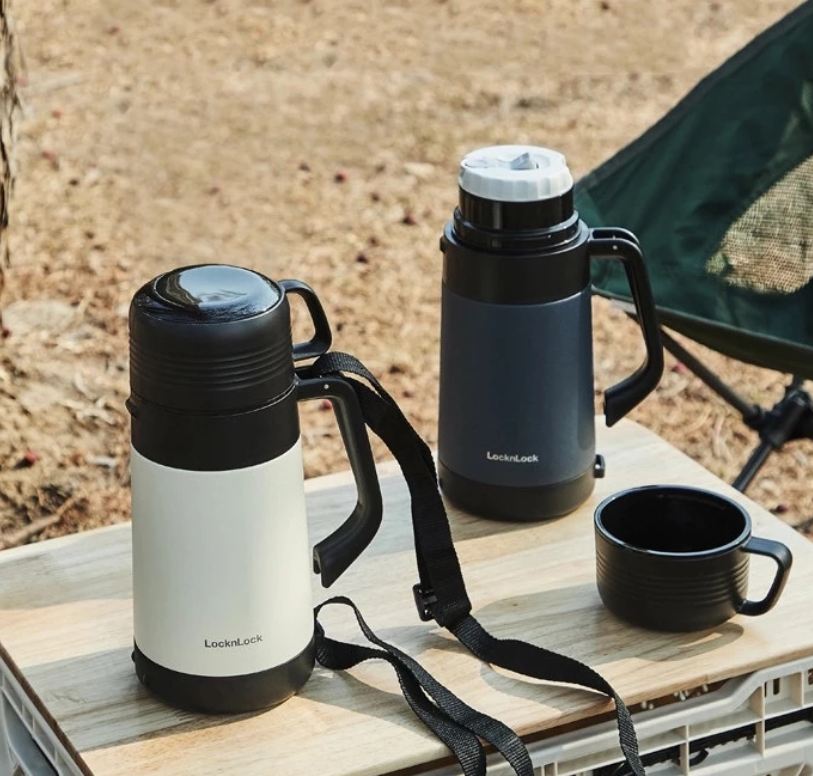 LHC1484 - Bình giữ nhiệt LocknLock Easy Outdoor Vacuum Bottle 1.2L