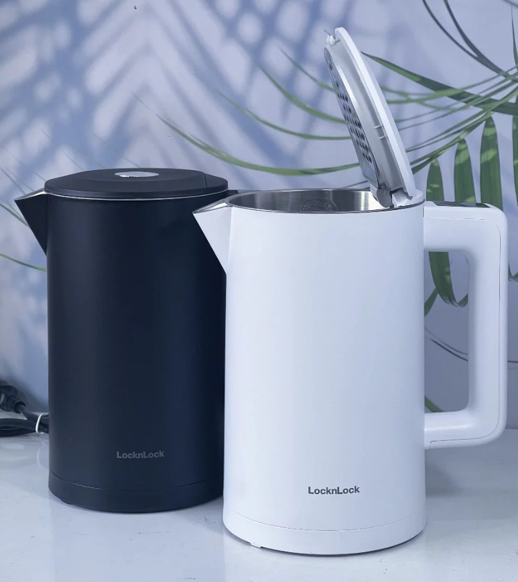 EJK738- Ấm đun bằng thép không gỉ, Lock&Lock, 1.7L, 220-240V~, 50-60Hz, 1800W