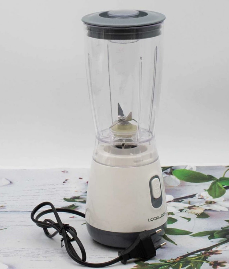EJM436WHT - MÁY XAY SINH TỐ CÁ NHÂN Lock & Lock Personal Blender 220/240V, 50/60Hz, 250W, 600ml - Màu trắng