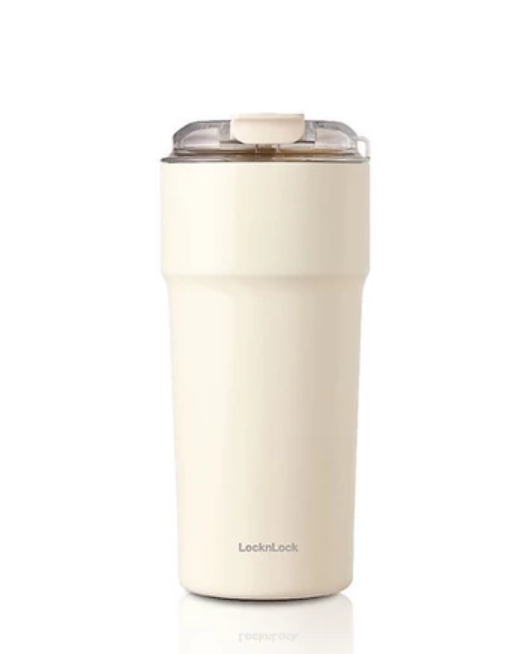 Ly giữ nhiệt phủ sứ LocknLock 650ml, thép SUS304 Metro Cafe Tumbler LHC4359