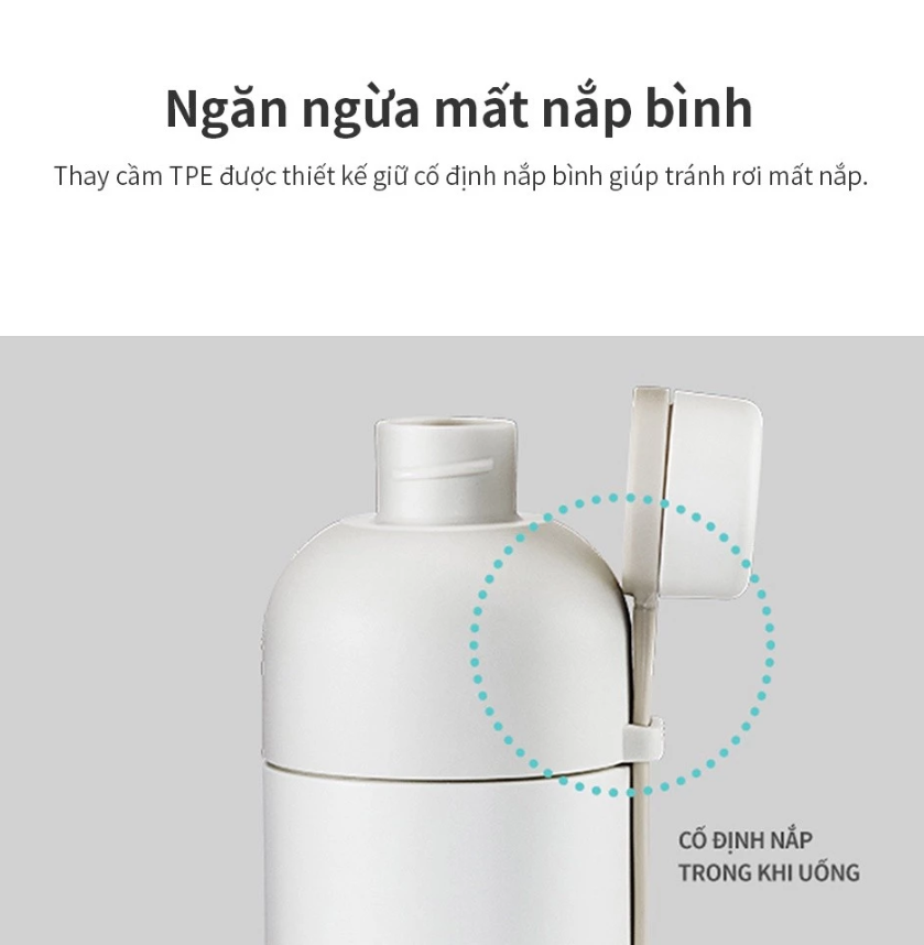 LHC4267 - Bình giữ nhiệt LocknLock Belt Bottle 490ml