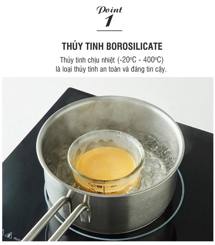 Hộp thủy tinh đựng thức ăn cho bé Lock&Lock có vạch chia 230ml*3 hộp - LLG508S3ORG - LLG508S3 - LLG509S3PUP