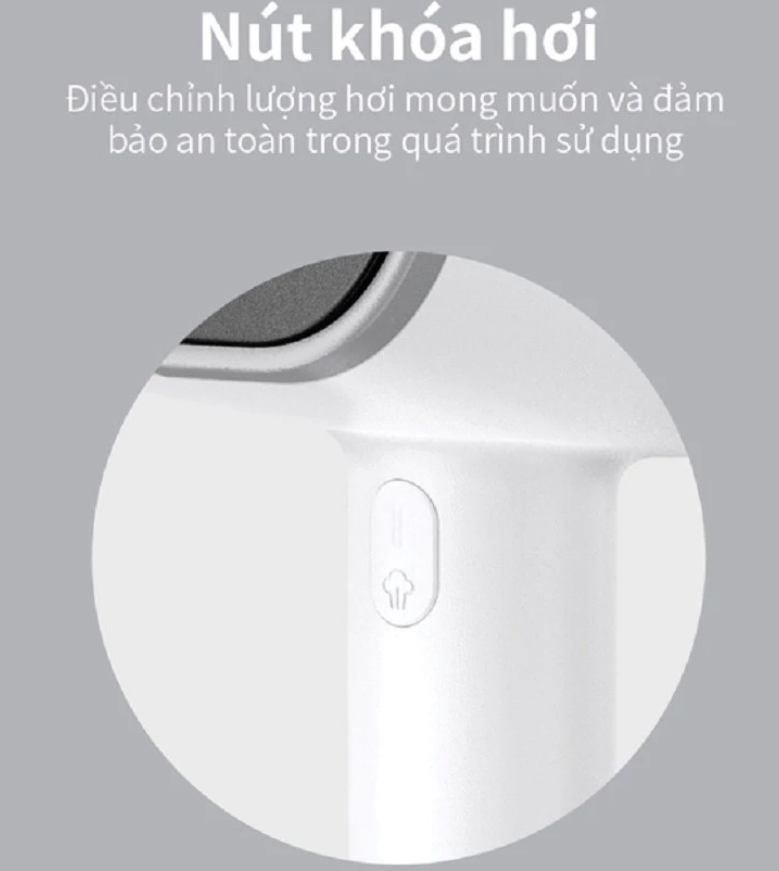 Bàn ủi hơi nước LocknLock Chính hãng 250ml 1600W, mặt là phủ sứ, dùng được cho mọi loại vải ENI223